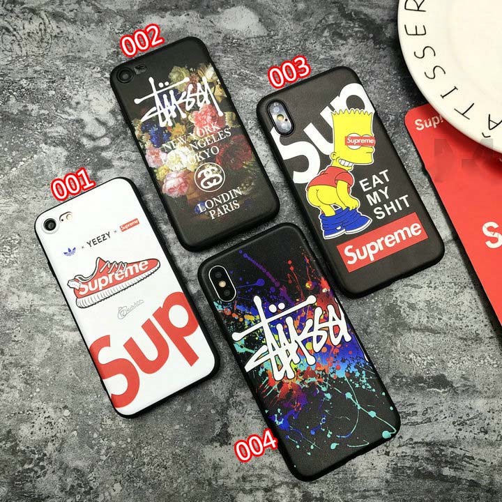 ステューシー iPhonexケース パロディ風