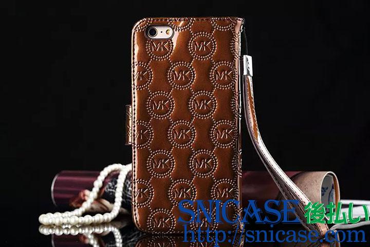 マイケルコース iphone6sケース ストラップ付き