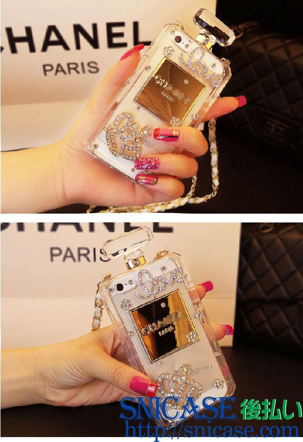 iphone6s plusケース キラキラ チェーン