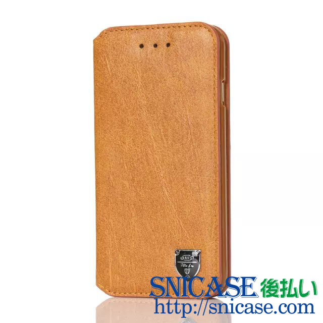 Galaxy S6 Edge カバー ブランド レザー