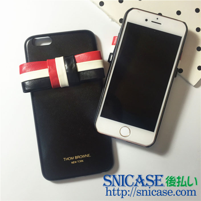 iPhone12/12 pro/12pro max/12 mini THOM BROWNE かわいいケース