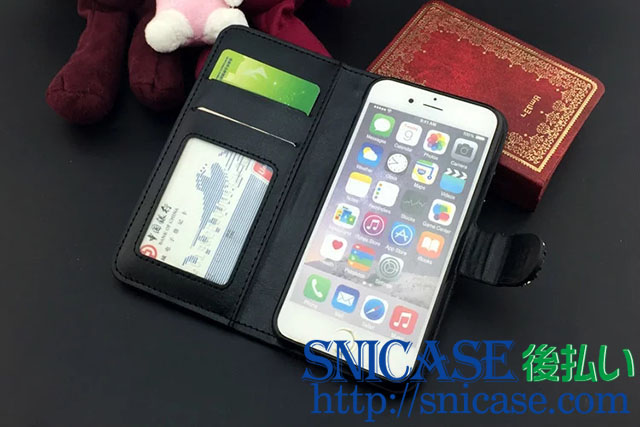 iPhone7ケース マグネット きらきら