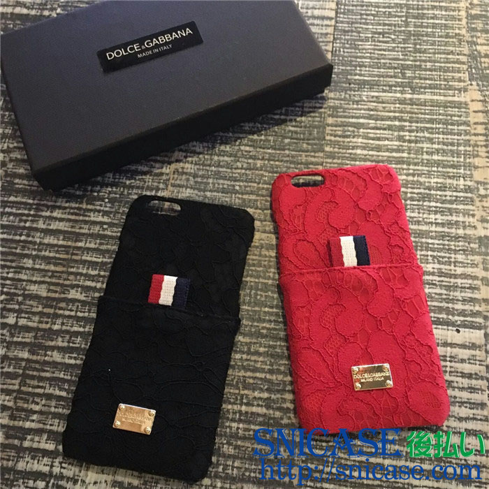 DOLCE GABBANA アイフォン6plusカバー レザー