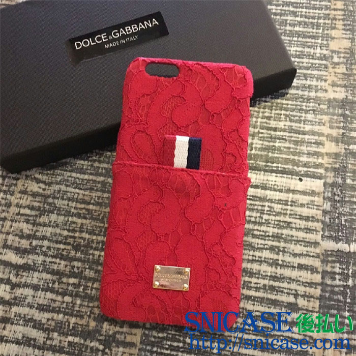dolce gabbana iphone6sカバー ロゴ付き　