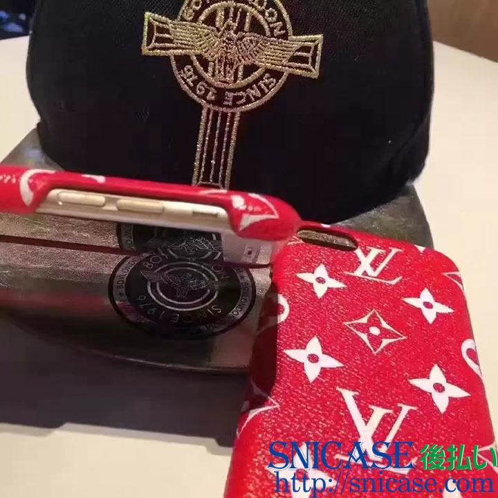lv supreme iphoneケース