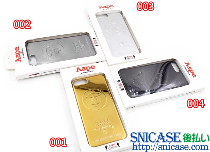 A BATHING APE iPhone8ケース 可愛い