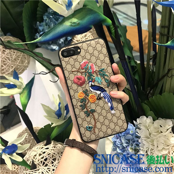 グッチ iphone7ケース 蝶々