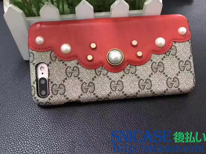 iphone8ケース GUCCI GGスプリーム