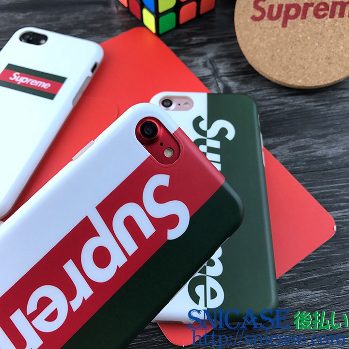 supreme iphone8ケース 光る