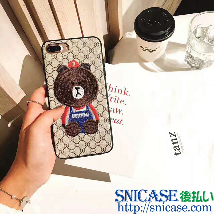 グッチ モスキーノ iphone8ケース 発売