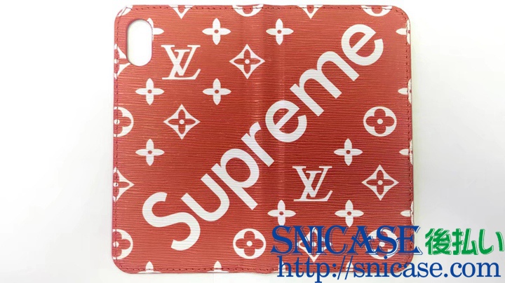 ルイヴィトン シュプリーム iphone7ケース 手帳