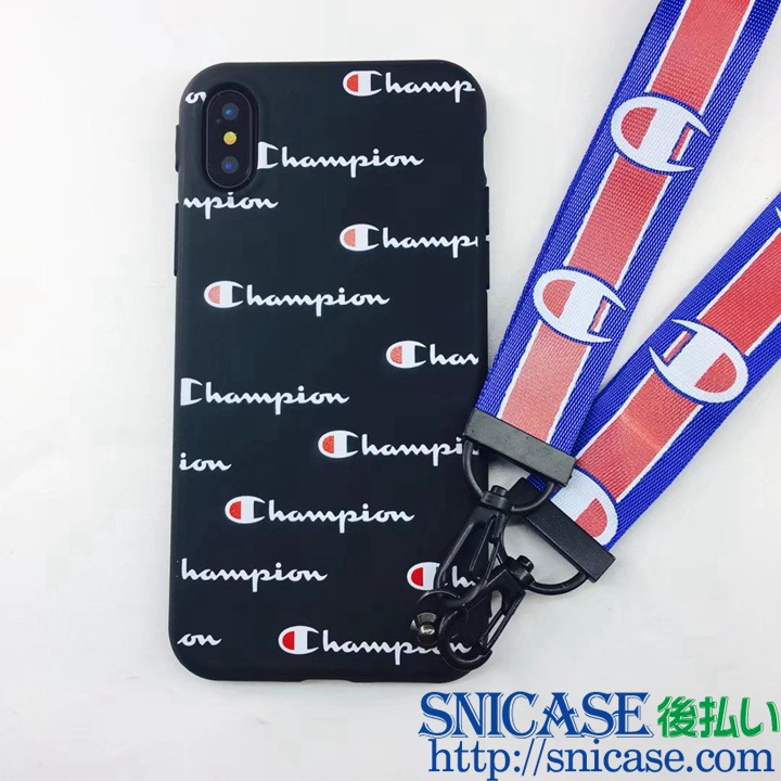 チャンピオン iphone8ケース 芸能人愛用