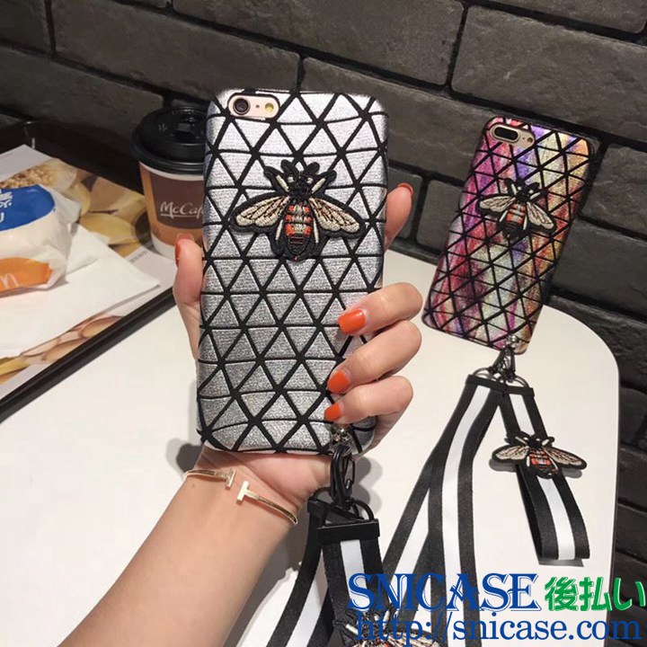イッセイミヤケ iphone7ケース 刺繍
