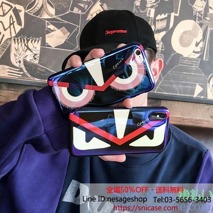 モンスター iphoneXケース フェンディ