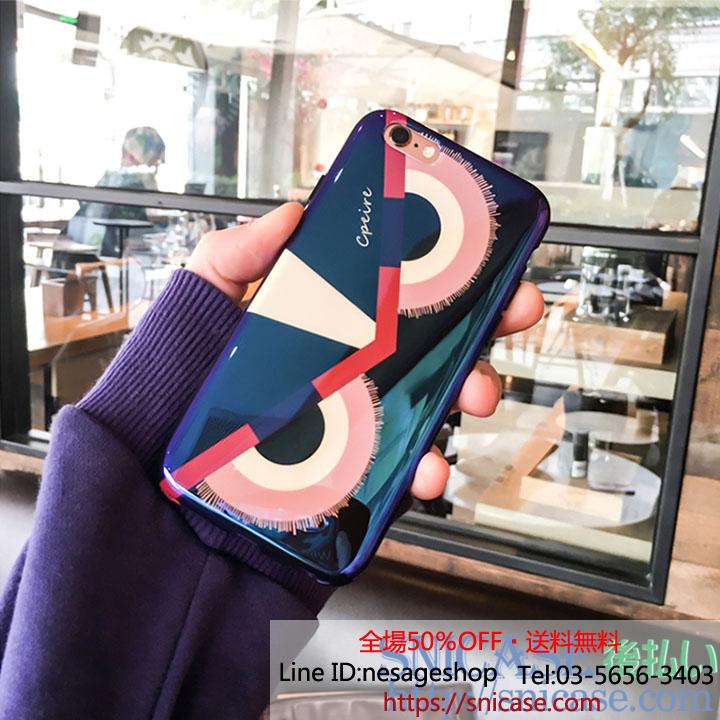 アイフォン8 鏡面ケース フェンディ