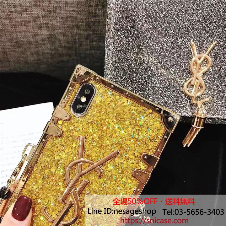 YSL iPhone12 12pro ケース キラキラ
