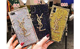 YSL iphone xsケース キラキラ