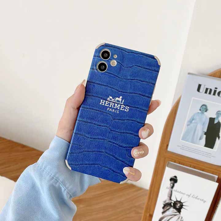 hermes 高級感 iPhone13ケース ブランド字母プリント