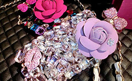 ギャラクシー S7 チェーン付きケース CHANEL