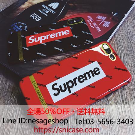 高品質のシュプリーム iphoneXカバー