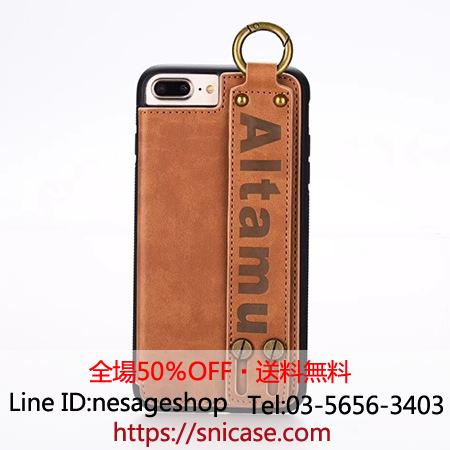 ALTAMU iPhoneX カバー 財布付き