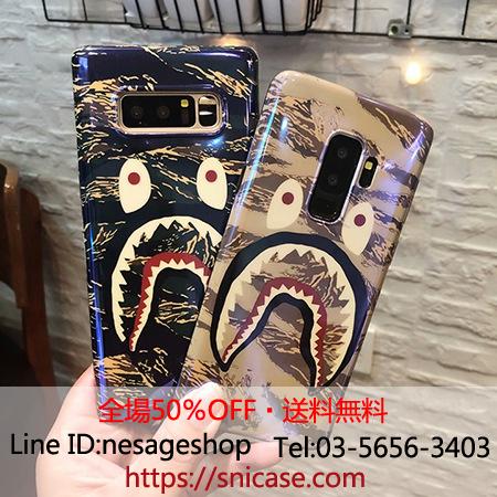 Galaxy S8/S8 Plus ケース ペア Bape