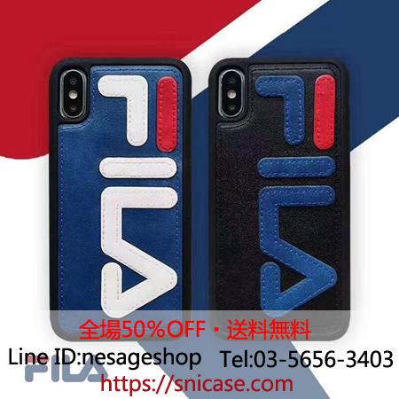 カップル用 iPhone XSケース フィラ