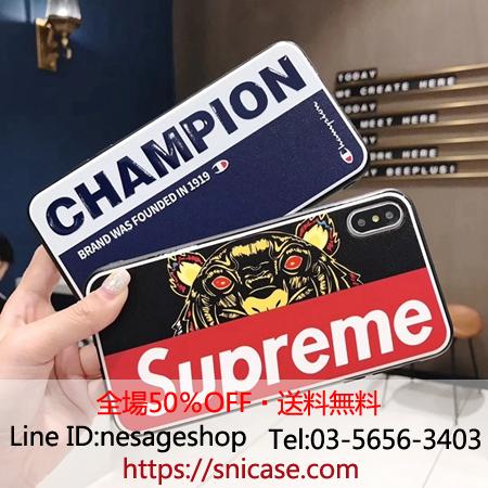 チャンピオン シュプリーム iPhone XS/Xケース