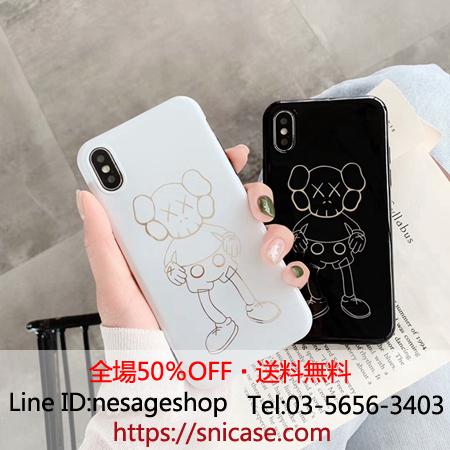 カウズ iPhoneXSMaxケース 個性的