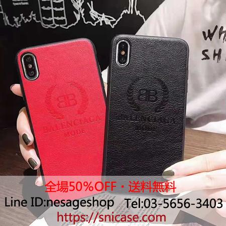 バレンシアガ iPhone11 Pro Maxケース レザー