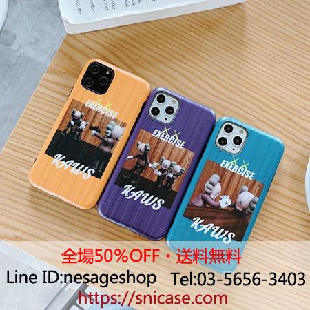 カウズ iphone11 pro maxケース 可愛い