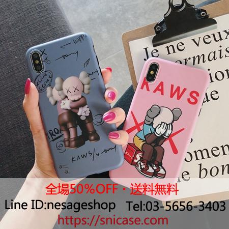カウズ iphone11 ケース かわいい