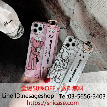 カウズ iPhone11/XSケース パロディ風
