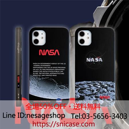 NASA 宇宙柄つや消しスマホケース