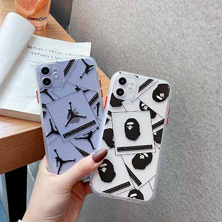 Air Jordan携帯ケース iPhone12 12Mini 透明
