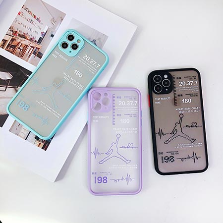 エアジョーダン iPhone12カバー  透明