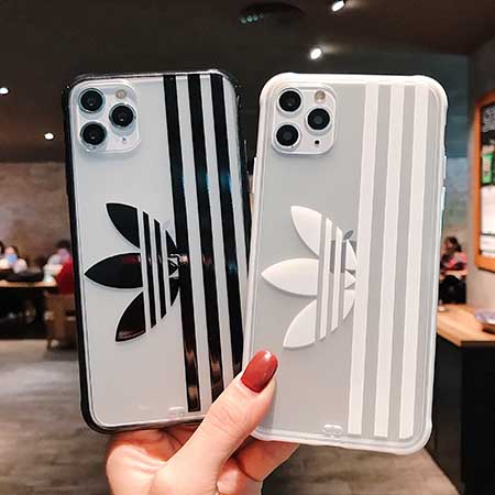 Adidas iPhone12  カバー 透明