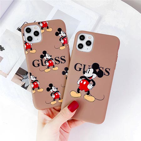 IPHONE12ケース GUESS カップル 