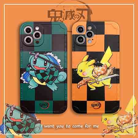 ポケモン 鬼滅 ケース iPhone12 Mini