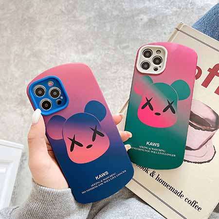 かわいい iPhone12 Pro Maxカバー カウズ