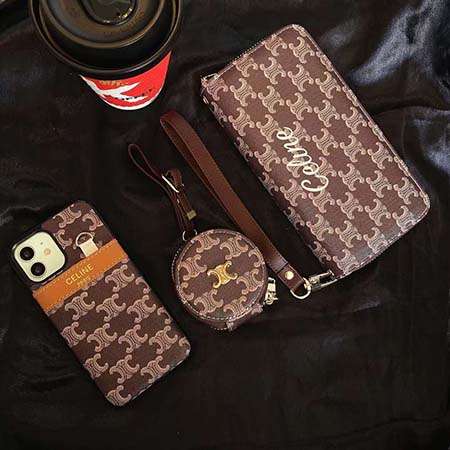 celineカバー iphone12 airpodsケース i