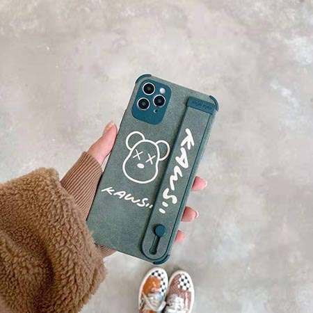 ケース くま iPhone12 Pro Max Kaws