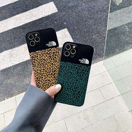 the north faceiPhone 12/12promaxシンプル風カバー