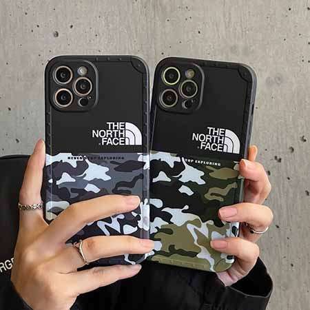 ブランド字母プリントiPhone 12 pro max/12pro保護ケースTHE NORTH FACE