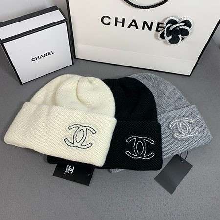 chanel ニット帽 ブランド