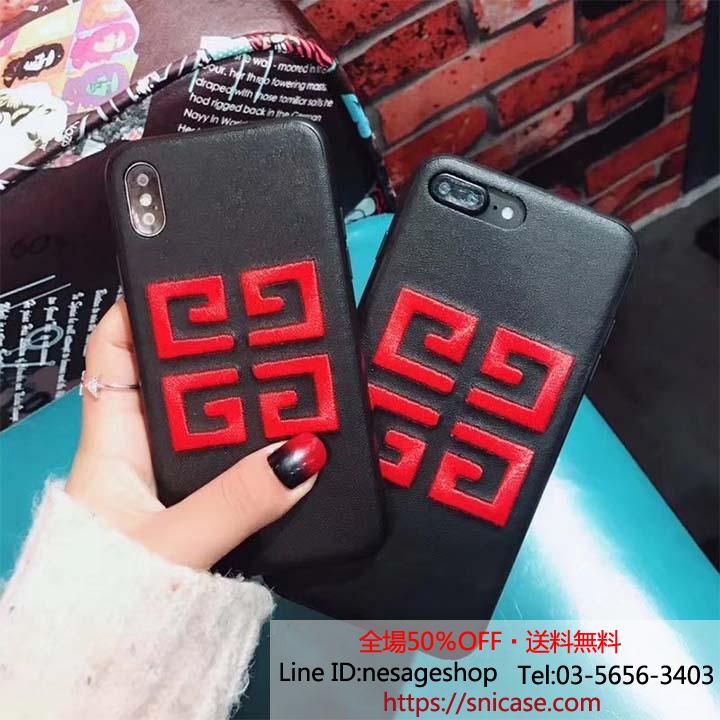 ジバンシィ iphonexケース 刺しゅう入れ