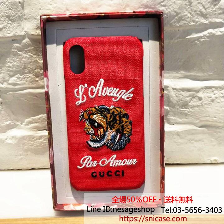 パロディ風 iphone8ケース GUCCI