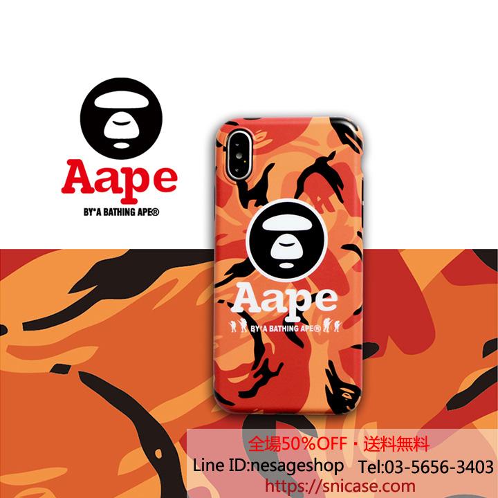 パロディ風 iphone8ケース Aape