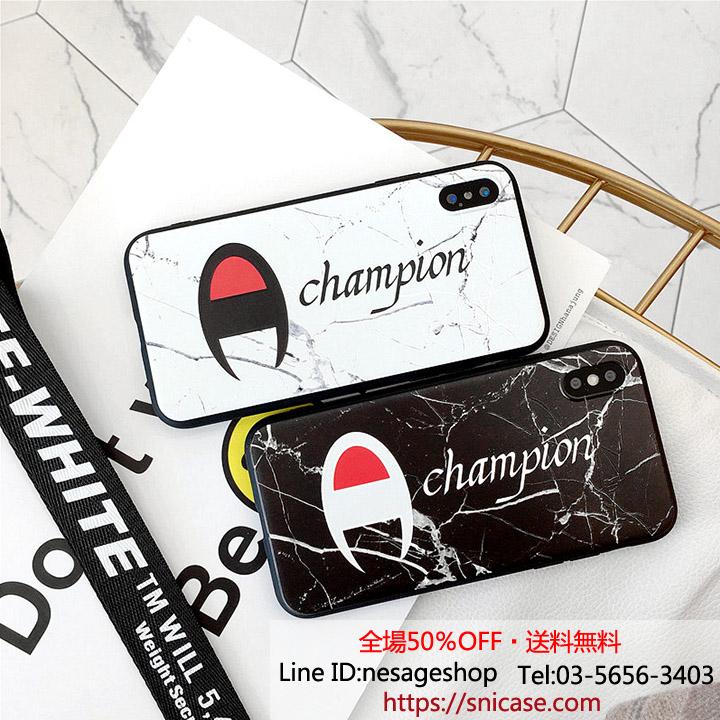 Champion iPhone8ケース 大理石柄