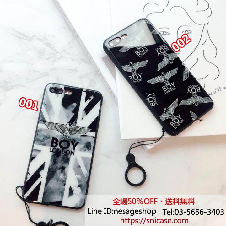 おしゃれ iphone8/8plusカバー BOY LONDON